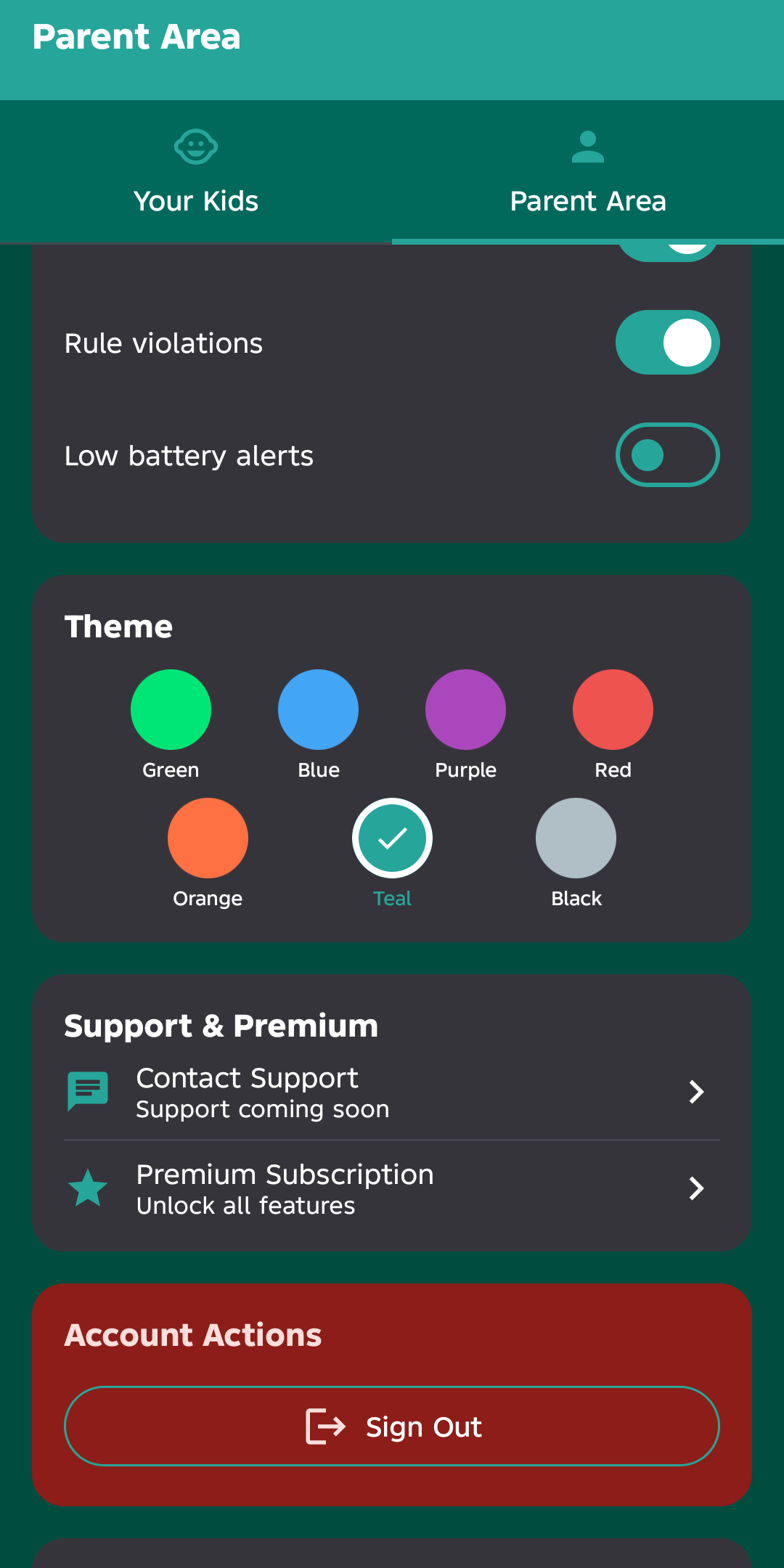 Subscription plans